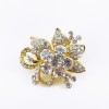 韓國時尚飾品精美滿鉆梅花胸針批發(fā)　飾品禮品工藝品批發(fā)