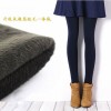 爆款珍珠絨不起球一體褲 加絨加厚保暖經典踩腳打底褲 直銷特價